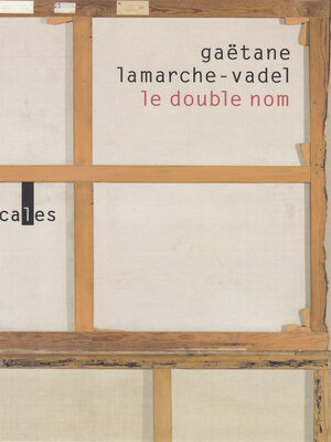 cover image of Le double nom